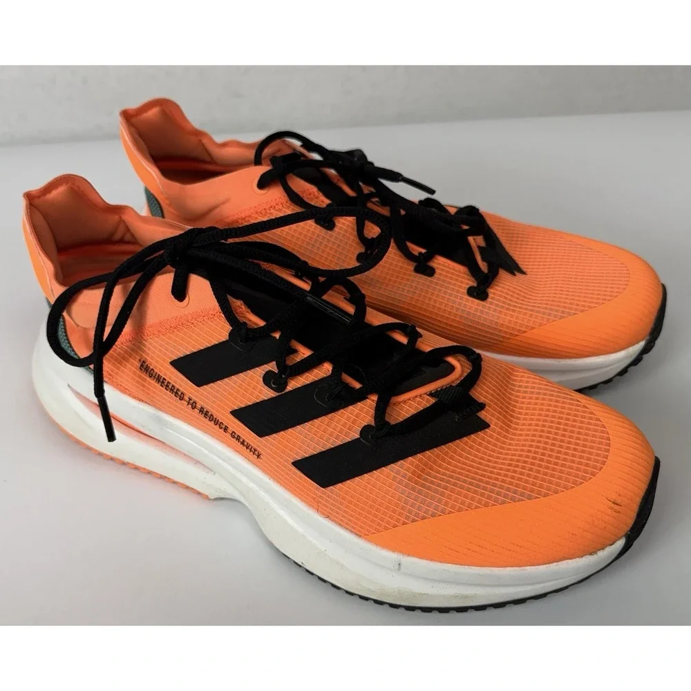 Adidas Mens Fluidflash Screaming Orange Running Shoes GY4938 Size 11.5 Sneakers - Picture 3 of 8